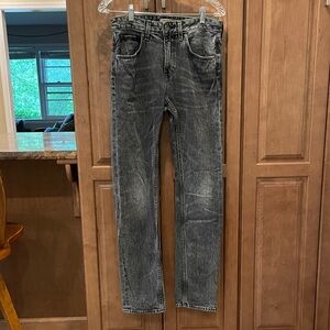 Levi's flawless made and crafted tack slim men’s jeans charcoal grey